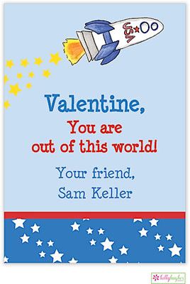 Valentine's Day Exchange Cards by Kelly Hughes Designs (Blast Off) Valentine's Day Exchange Cards by Kelly Hughes Designs (Blast Off)